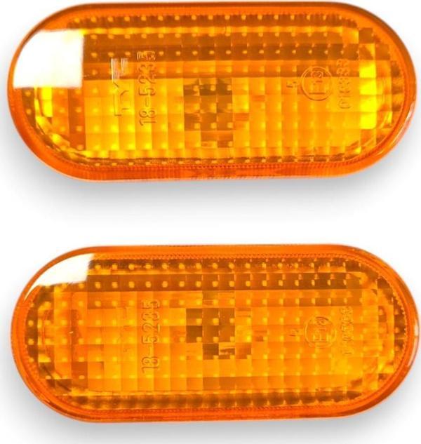 VW Transporter T5 2004-2010 Sağ Sol Yan Sinyal Lambası Turuncu 2 Adet - Image 1