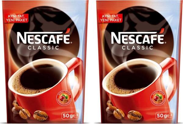 Nescafe Classic 50 Gr Eko Paket x 2 Adet - Image 1