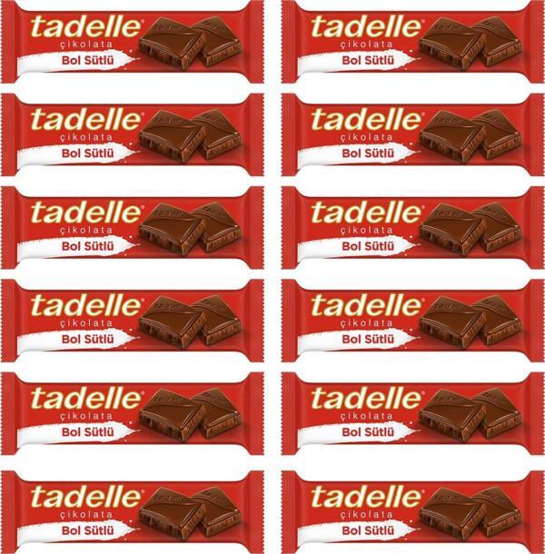 Tadelle Bol Sütlü Çikolata 30 gr x 12 Adet - Image 1