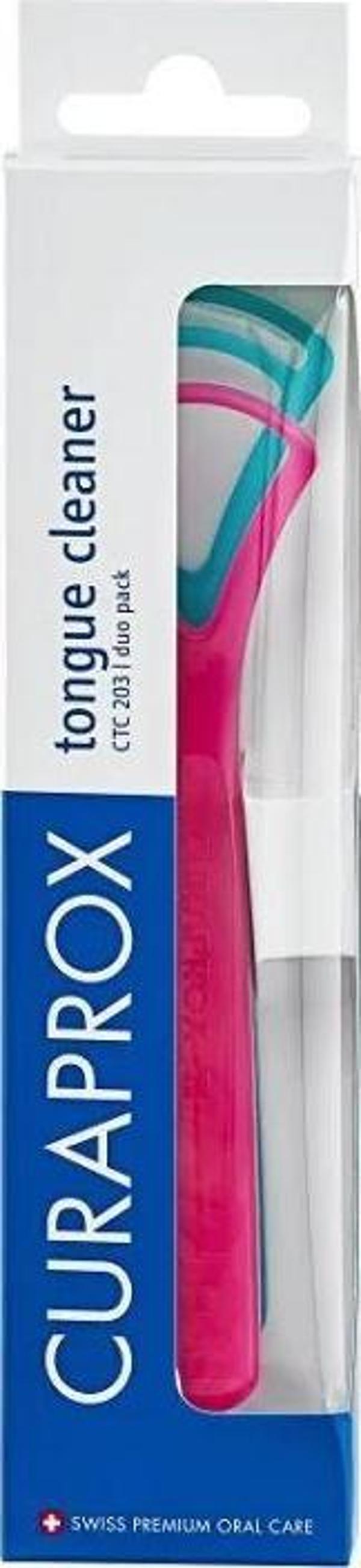 Curaprox CTC-203 Dil Temizleme Aparatı 2'li - Image 1