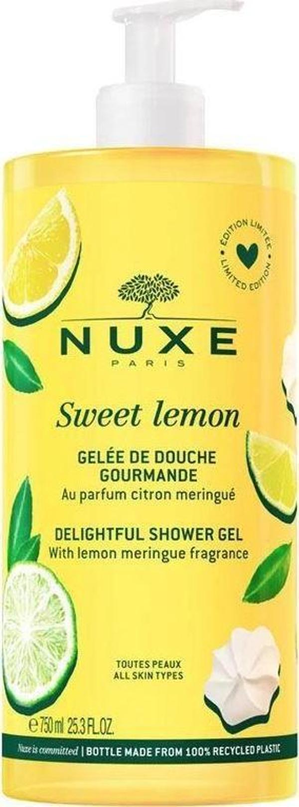 Nuxe Sweet Lemon Delightful Duş Jeli 750 ml - Image 1