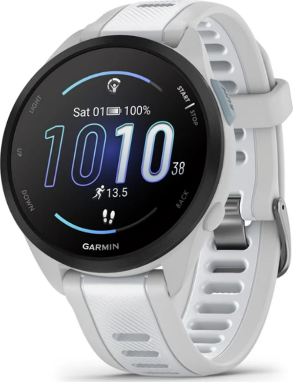 Garmin Forerunner 165 Sis Grisi Beyaz - Image 1