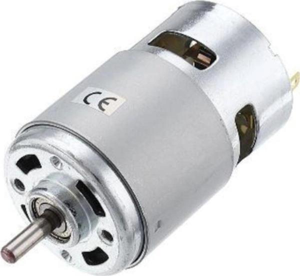 Depolife Rs 775 Dc Motor 14.4V 3000 Rpm Sogutuculu Bilyalı Motor (12V - 36V) Cnc Uygulama Proje Ödev - Image 1