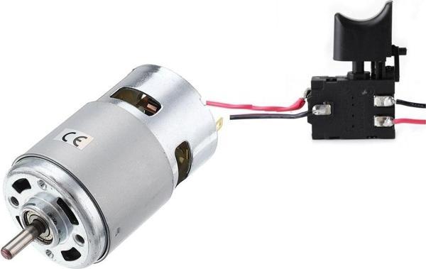 Depolife Rs 775 Dc Motor 14.4V 3000 Rpm Ve Elektronik Hız Kontrol Tetik Seti Cnc Uygulama Proje Ödev - Image 1
