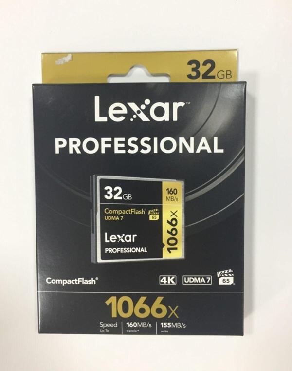 Lexar 32 Gb Cf Compact Flaşh Hafıza Kartı - Image 1