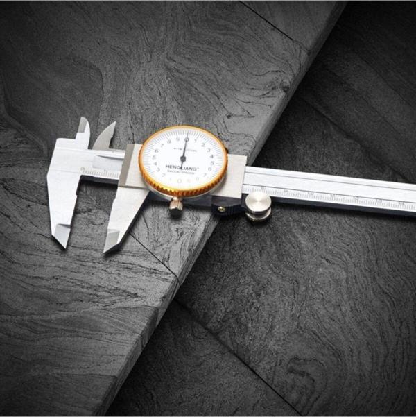 Depolife Hassas Göstergeli Kumpas Paslanmaz Çelik Sürmeli Kaliper Ölçer Mikrometre 150Mm / 0.02Mm - Image 1