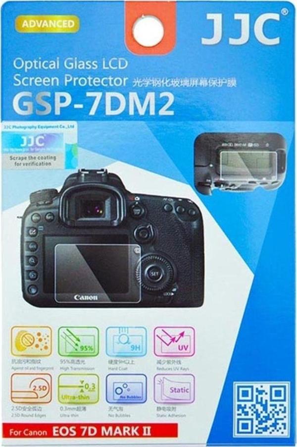 Jjc Gsp-7Dm2 Ultra Ince Lcd Ekran Koruyucu Canon 7D Mark Iı - Image 1