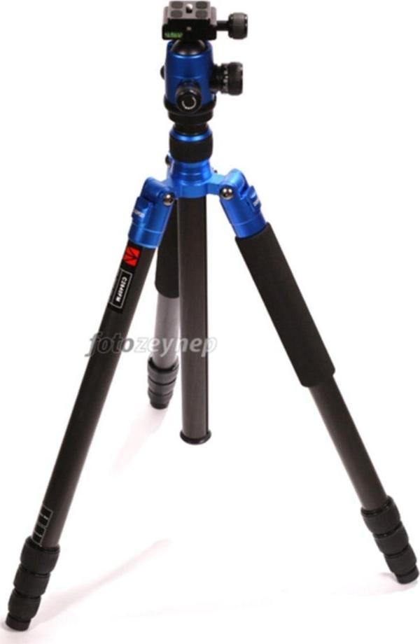 Digipod C-2840Fm Carbon Fiber Profesyonel Tripod (Mavi) - Image 1