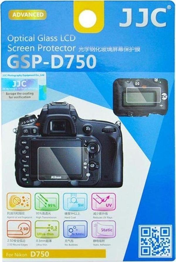 Jjc Gsp-D750 Uyumlu Ultra Ince Lcd Ekran Koruyucu (Nikon D750) - Image 1