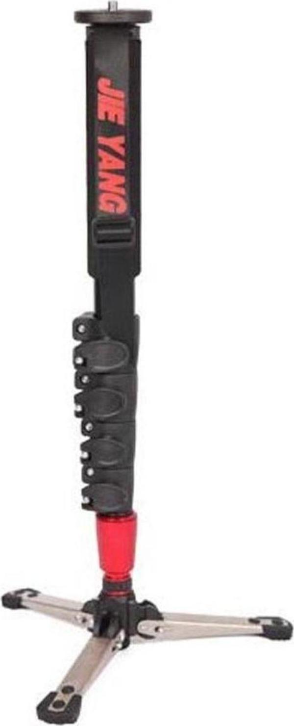 Jieyang Monopod 0506Bt Mandallı Kilit Sistemi Kırmızı - Image 1