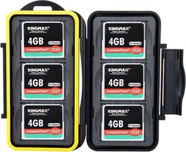 Jjc Compact Flash (Cf) Hafıza Kartları Için Mc-Cf6 Muhafaza Kabı - Image 1