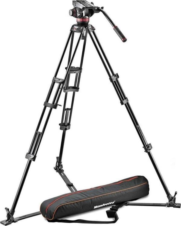 Manfrotto Mvh502A 546Gb-1 Video Tripod Çantalı Kit - Image 1