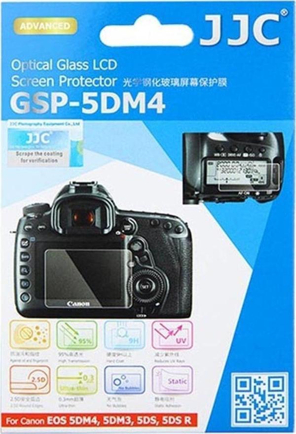 Jjc Gsp-5Dm4 Ultra Ince Lcd Ekran Koruyucu (Canon 5D Iv, 5D Iıı, 5Ds, 5Ds R) - Image 1
