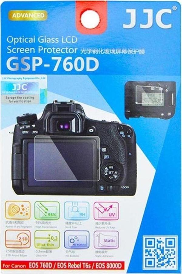 Jjc Gsp-760D Ultra Ince Lcd Ekran Koruyucu Canon 760D - Image 1