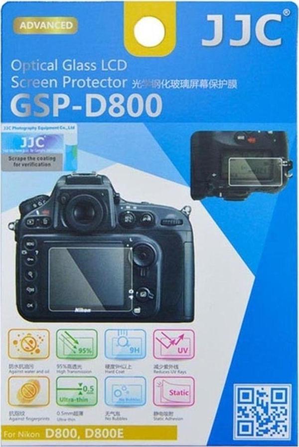 Jjc Gsp-D800 Ultra Ince Lcd Ekran Koruyucu (Nikon D800, D800E) - Image 1