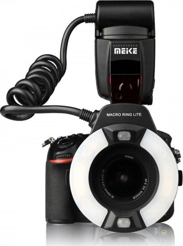 Meike Nikon İçin Mk-14Ext-N İ-Ttl (Macro) Makro Ring Flaş - Image 1