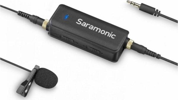 Saramonic Lavmic Ses Mikserli Yaka Mikrofonu Siyah - Image 1