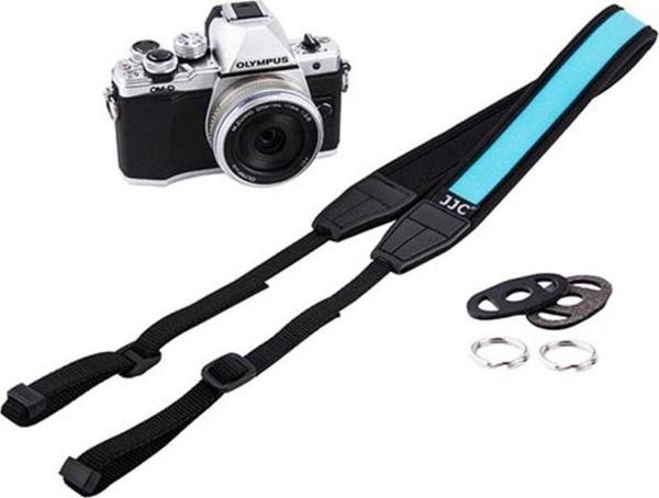 Jjc Ns-M1Dsb Neoprene Mirrorless Makine Askısı (Mavi) - Image 1