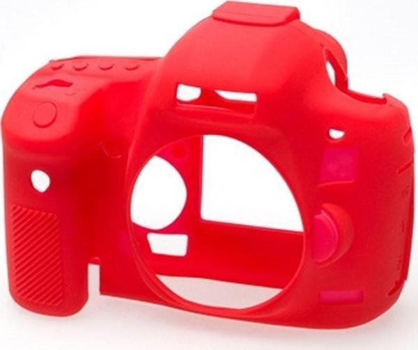 Easycover Canon 5D Mark3 Iıı Kılıf+Ekran Koruyucu (Kırmızı) - Image 1