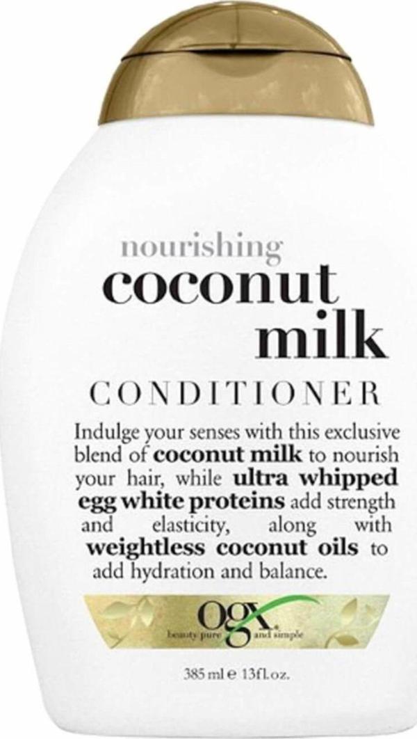 Ogx Saç Kremi - Coconut Milk Conditioner 385 Ml - Image 1
