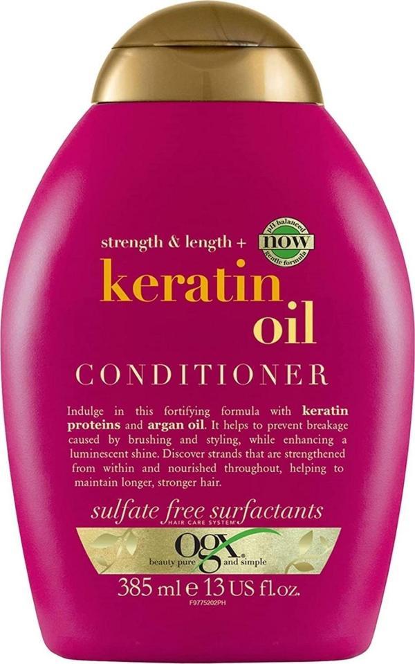 Ogx Keratin Oil Conditioner-Kırılma Karşıtı Güçlendirici Bakım Kremi 385 Ml - Image 1