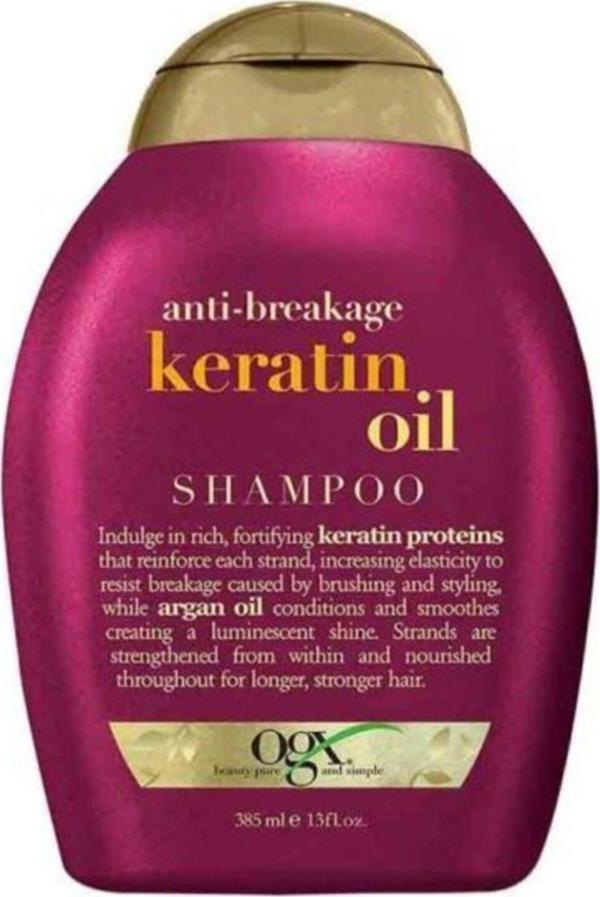 Organix Keratin Oil Shampoo 385 Ml - Image 1