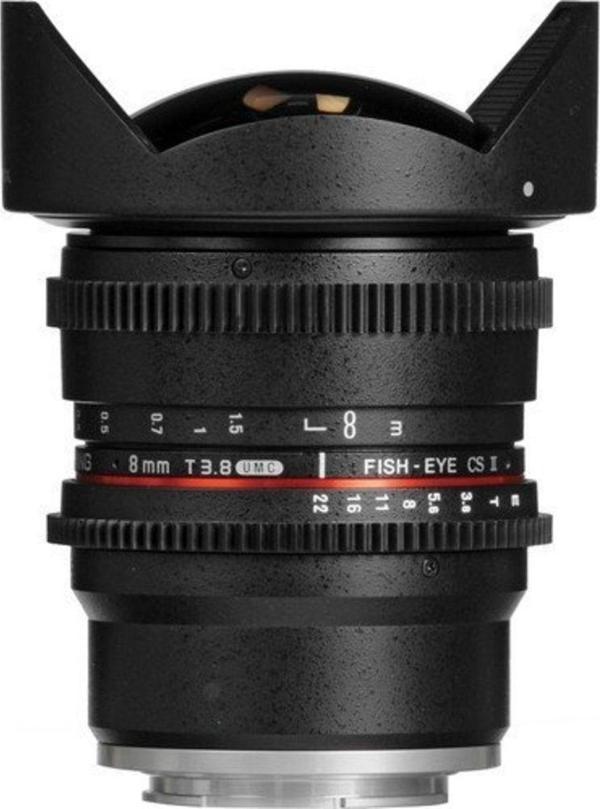 Samyang 8Mm T3.8 Vdslr Sony E Uyumlu Lens - Image 1