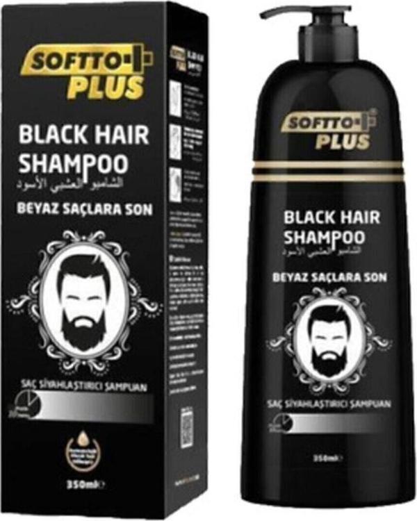 Softo Plus Softto Plus Siyahlaştırıcı Erkek Şampuanı 350 Ml - Image 1