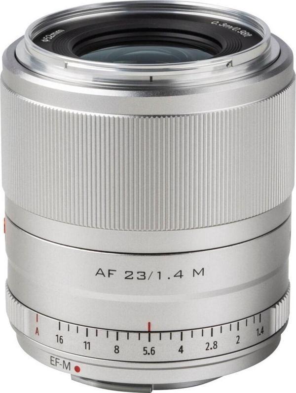 Viltrox Af 23Mm F/1.4 Stm Lens (Canon Ef-M) Gümüş - Image 1