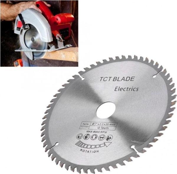 Depolife 180Mm Ahşap Sunta Kesme Diski Elmaslı Turbo Kesici Daire Testere Tct Blade - Image 1