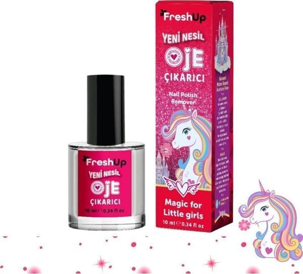 Fresh-Up Yeni Nesil Doğal Çocuk Oje Çıkarıcı, Çilek Kokulu, 10 Ml - Image 1