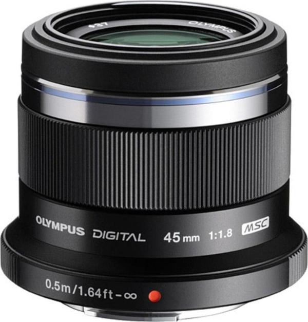 Olympus M.Zuiko 45Mm 1:1.8 Msc (Siyah) - Image 1