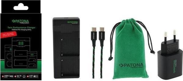 Patona Premium Np-Fz100 Sony İkili Usb-C Şarj Cihazı + Pd20W Adaptör - Image 1