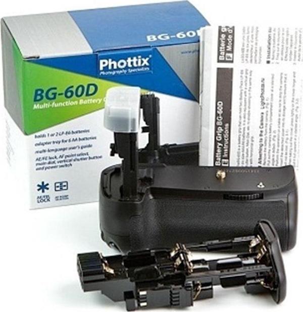 Phottix Canon 60D Battery Grip (Bg-60D) - Image 1