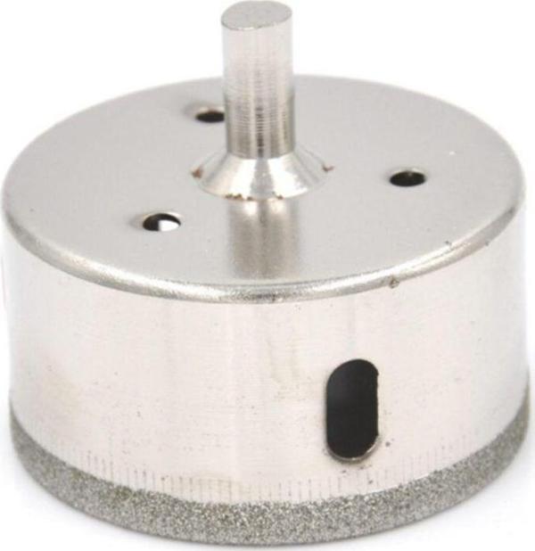 Depolife Cam Fayans Mermer Granit Delme Pancı Boru Tipi Elmas Karot Uç 50Mm - Image 1