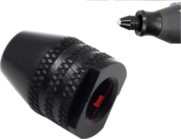 Depolife Atlas 135 G Mini Taşlama Gravür Makinası Mandren Att 135 G Kısa Kuyruk Otomatik Mandrel 3 Çeneli - Image 1