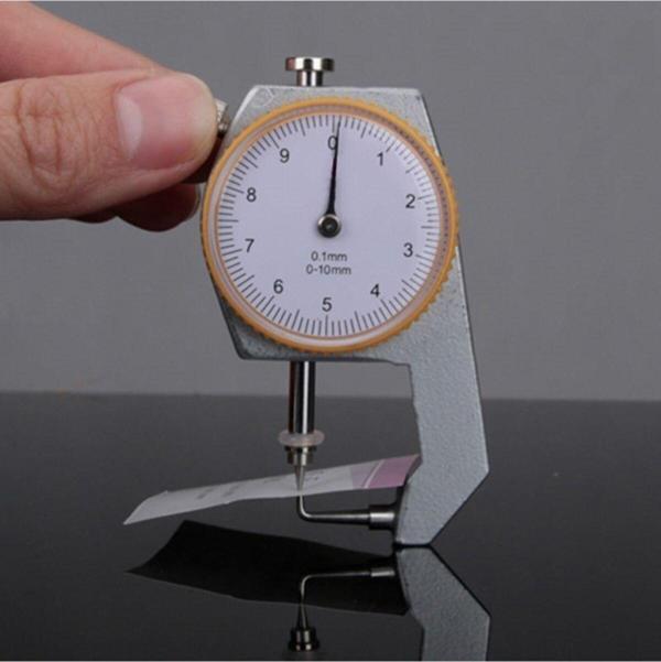Depolife Kadranlı Sert Malzeme Kalınlık Ölçer Kumpas Gümüş Metal Saç Diş Ölçüm Kompratör Micrometre - Image 1