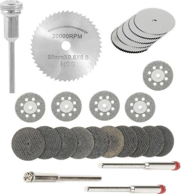 Depolife Mini Grinder Vız Vız Için Kesici Aksesuar Seti Ahşap Metal Plastik Cam Kesme Mini Disk - Image 1