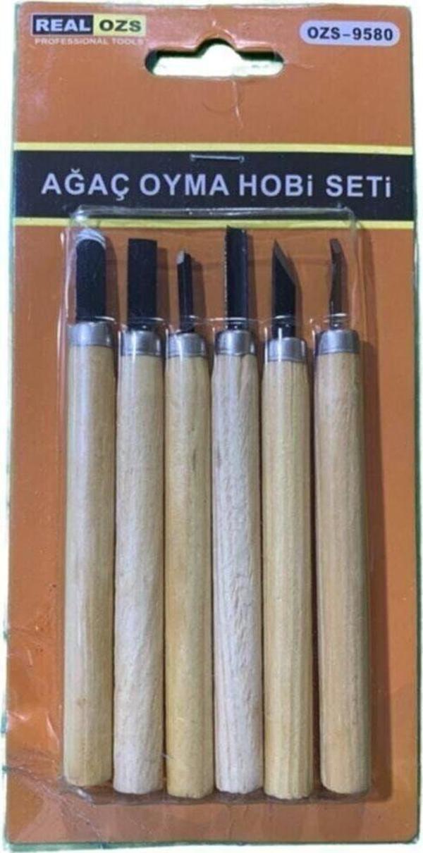 Real Özs Ağaç Oyma Hobi Seti Özs-9580 - Image 1
