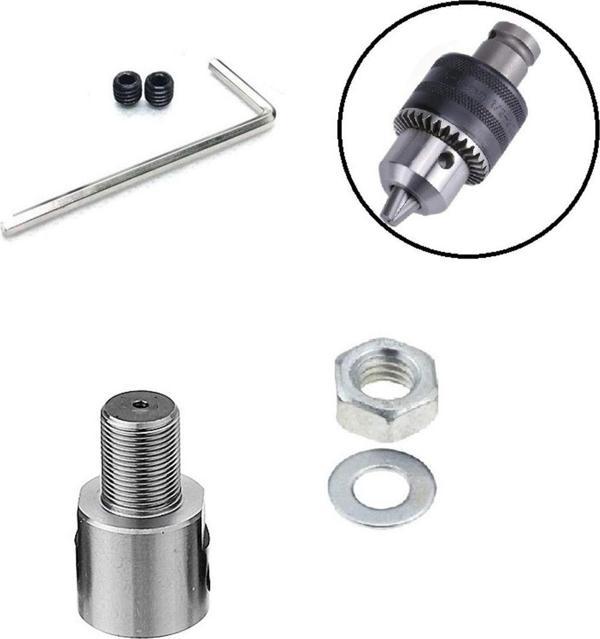 Depolife 3/8Mm Kaplin Vida Seti Okul Proje Ödev Hobi Uygulama 5Mm Motor Mili Için Mandren Adaptör - Image 1