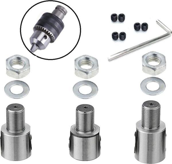 Depolife 3/8Mm Kaplin Vida Seti Okul Proje Ödev Hobi Uygulama Motor Mandren Için 5Mm-8Mm-10Mm Mil 3 Adet - Image 1