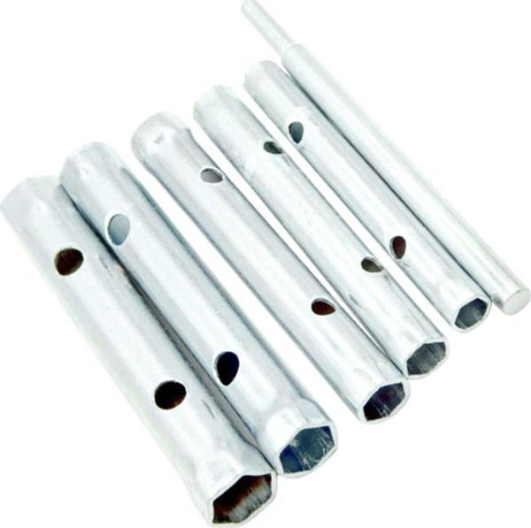 Depolife T Kollu Buji Boru Anahtar Seti Kovan Tipi Borulu Lokma Takımı 8-17Mm Kollu Set 6 Parçalı - Image 1