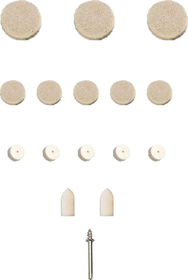 Depolife Dremel Vb Uyumlu 16 Parça Keçe Mandren Seti - Image 1