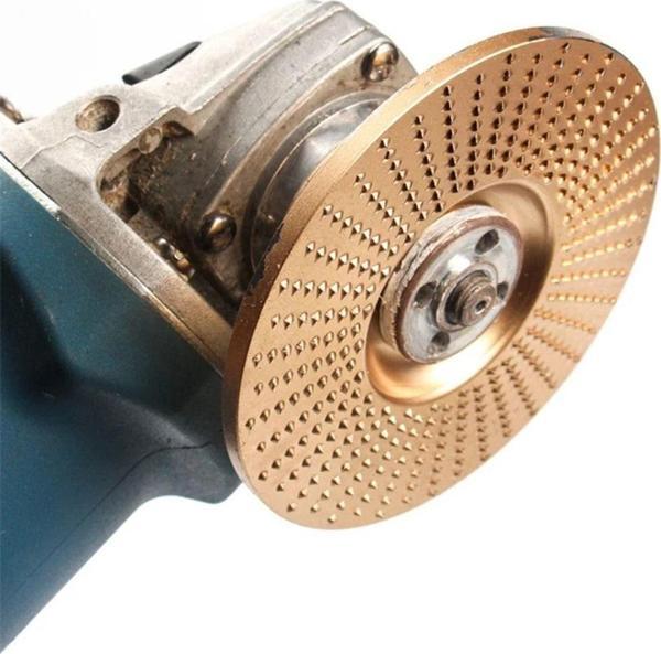 Depolife 115Mm Ahşap Törpü Diski Avuç Taşlama Uyumlu Törpüleme Aşındırma Raspalama Disk - Image 1