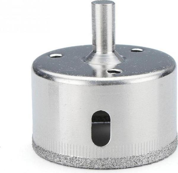 Depolife Mermer Granit Fayans Cam Yuvarlak Delme Panç Elmas Uç Yuvarlak Açma Matkap Için Karot (65Mm) - Image 1
