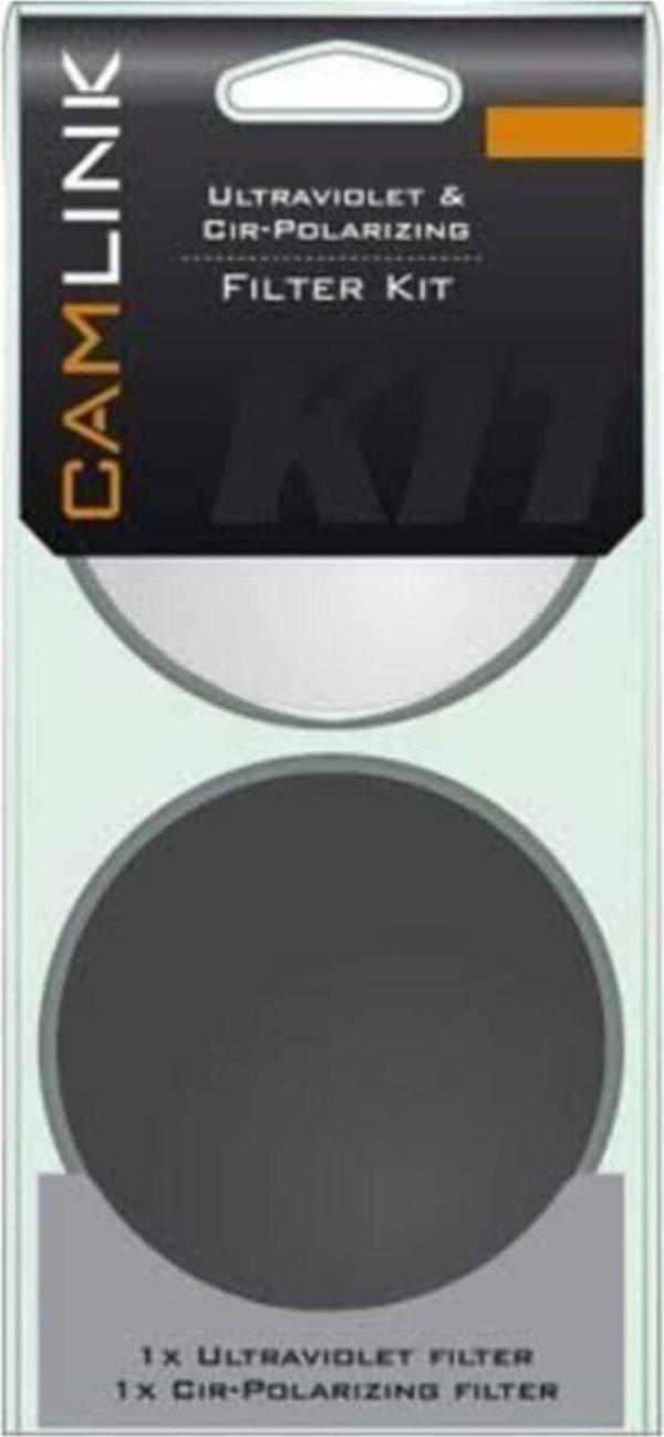 Camlink 52Mm Uv Filtre + Cpl Polarize Kit Filtre Seti 52 Mm - Image 1