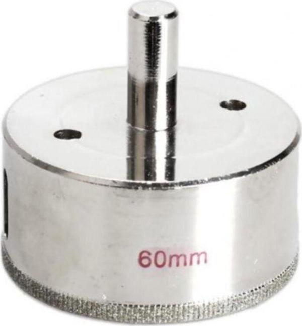Depolife Mermer Granit Fayans Cam Yuvarlak Delme Panç Elmas Uç Yuvarlak Açma Matkap Için Karot 6Cm (60Mm) - Image 1