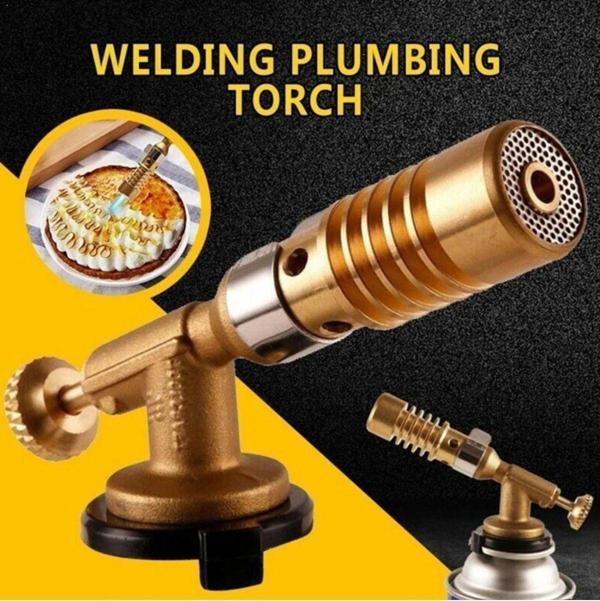 Depolife Kaynakcı Pürmüz 1300 Derece Alev Gazlı Torch Alev Tabancası Prinç Tamirci Kaynak Başlığı - Image 1