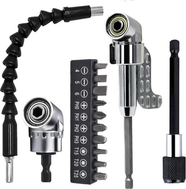 Depolife Matkap Için Vidalama Uç Seti Altıgen Hex Köşe Kör Vidalama Adaptörü Hızlı Bits Adaptör Esnek Hortum - Image 1