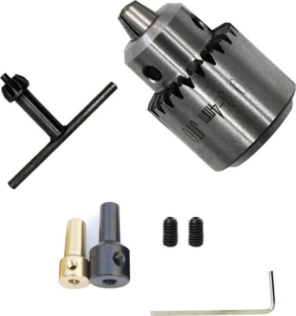 Depolife Motor Için Anahtar Sıkmalı Mini Mandrel 4Mm Mandren Okul Proje Ödev Hobi 3.2Mm 5Mm Profesyonel - Image 1
